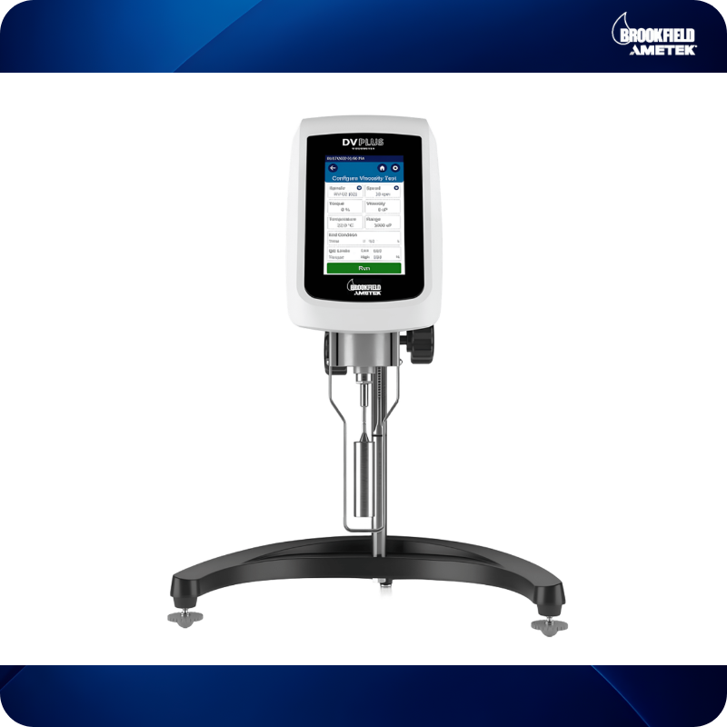 Viscosimètre de laboratoire Brookfield DV2T écran tactile pour mesures précises