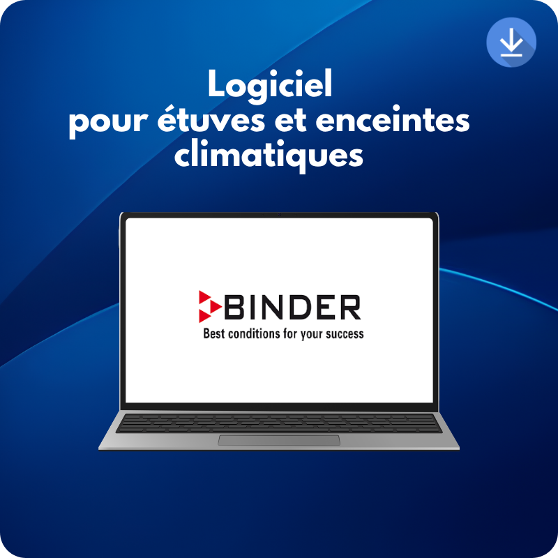 Logiciel pour étuves et enceintes climatiques BINDER