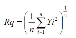 EQUATION RUGOSITE Rq