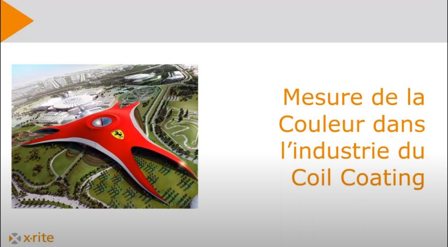 Mesure en ligne de la couleur dans l industrie du coil coating
